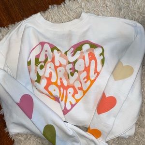 Take care of yourself crew neck